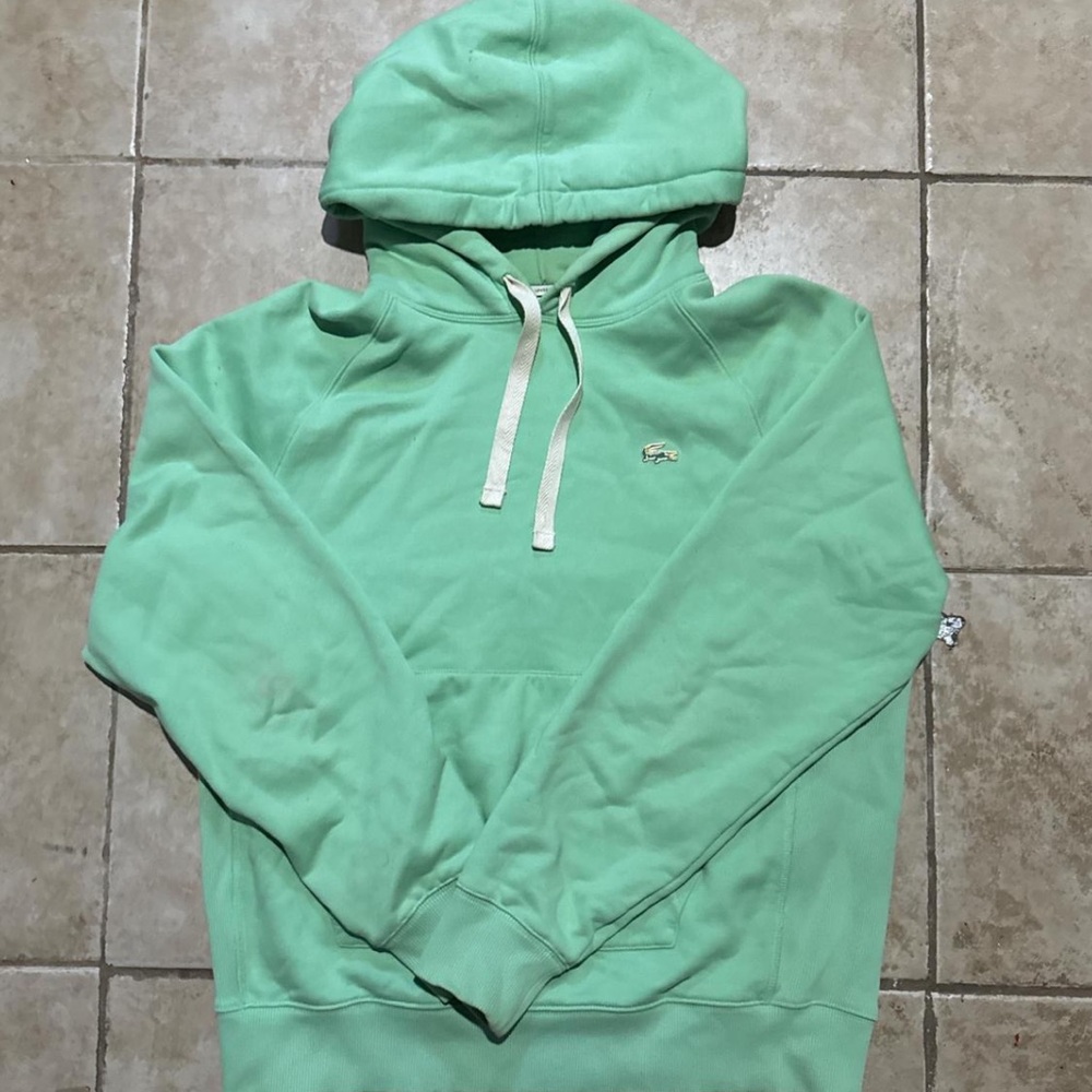 Lacoste Live Light Green Hoodie